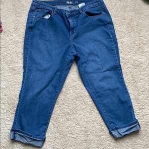 Jean capris, 16w
